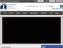 Tablet Screenshot of coatzaobserva.org